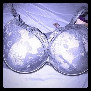 NWT bold lace plunge bra